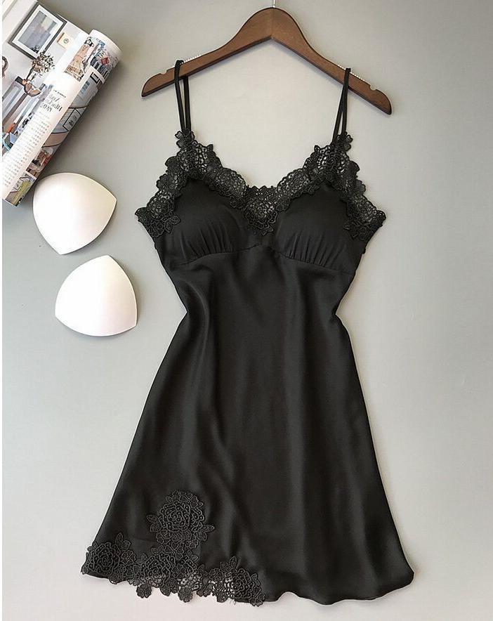 Ardessa - Stylowa Koszula Nocna z Koronkowym Wykończeniem