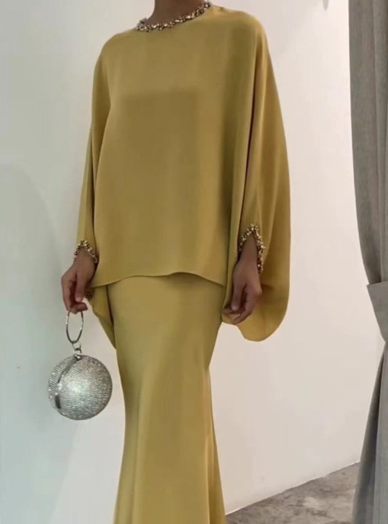 Asya - Sukienka z amerykańskimi perłami